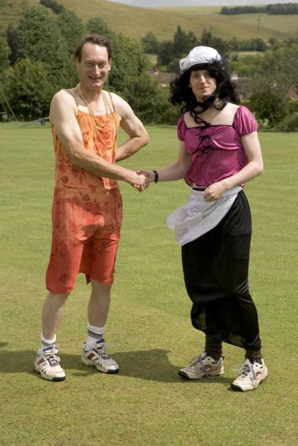 Charity match 2006, skippers Richard Dampney and Alastair Wheeler