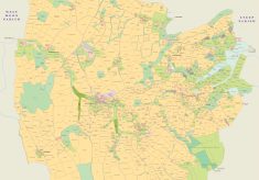 Maps, contemporary