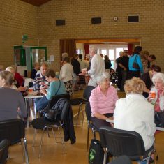 Cream teas served in the Village Hall