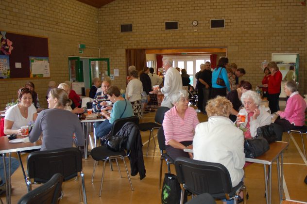 Cream teas served in the Village Hall