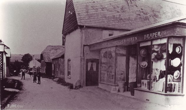 Arthur Warren ran a haberdashers and general store at what is now the Tudor House during the first half of the 20th century