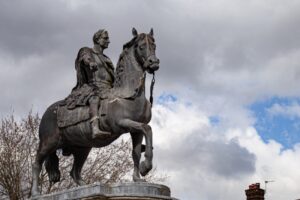 William 111 statue in Petersfield